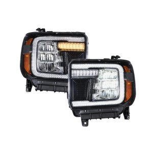 GMC Sierra Headlights - FORM Lighting - LED Reflector - `14-`19 GMC Sierra Headlights - FORM Lighting - LED Reflector - `14-`19